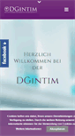 Mobile Screenshot of dgintim.de